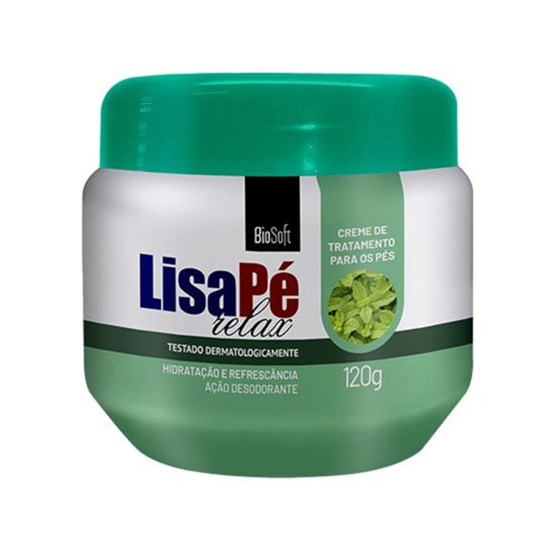Creme para Pés Lisape Relax 120g