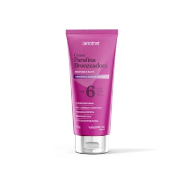 Creme Parafina Bronzeador Labotrat Beterraba E Buriti Vai E Brilha Fps6 90gr