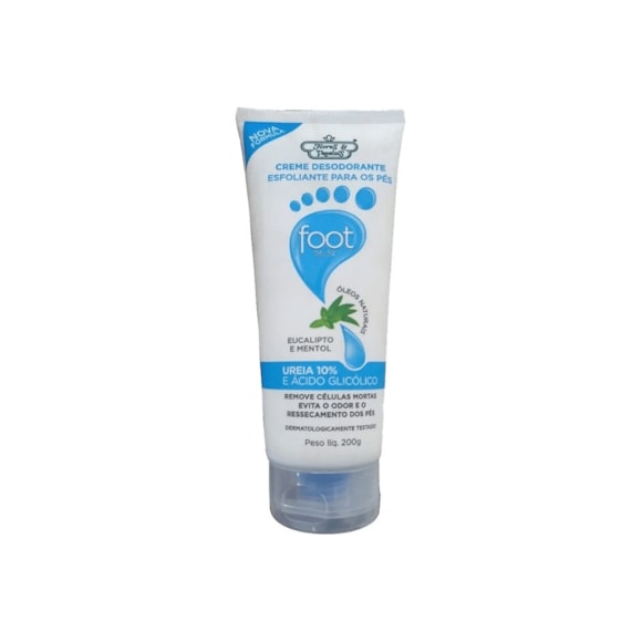 Creme Pés Flores E Vegetais Desodorante 200gr