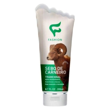 Creme Tradicional Sebo De Carneiro Fashion 200ml