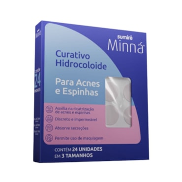 Curativo Minná Hidrocoloide Acne/Espinha C/24