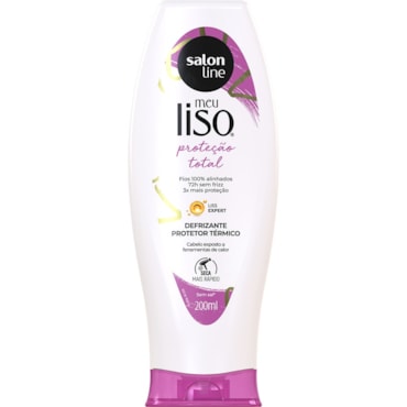 Defrizante Protetor Térmico Meu Liso Proteção Total Salon Line 200ml