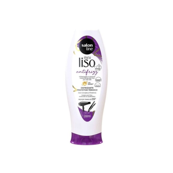 Defrizante Salon Line Meu Liso Protetor Térmico Antifrizz 200ml