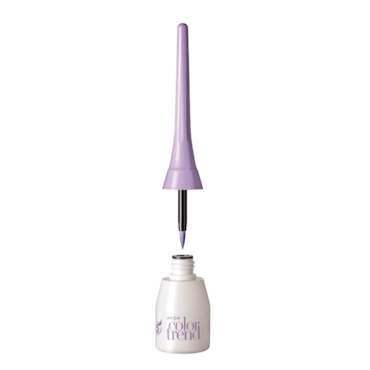 Delineador Líquido Avon Color Trend Para Olhos Lilás 24h 3ml