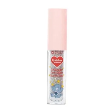 Delineador Líquido Glitter Cor 01 Nuvem Rosa Ursinhos Carinhosos Dalla 3,5ml