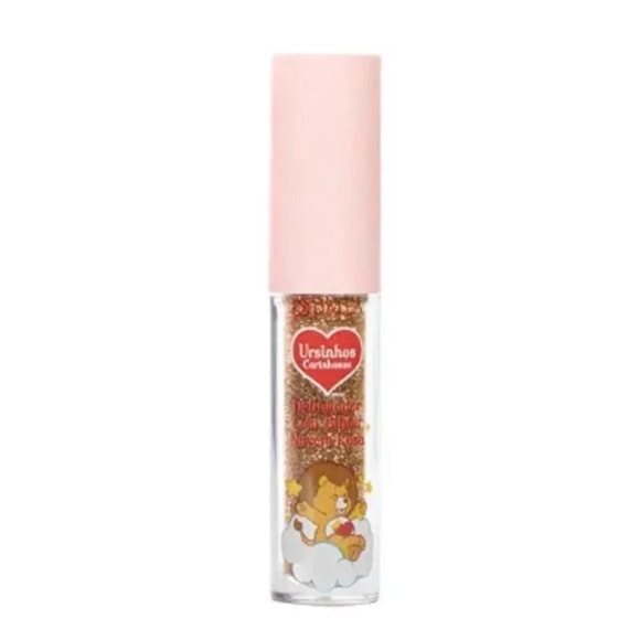 Delineador Líquido Glitter Cor 05 Nuvem Rosa Ursinhos Carinhosos Dalla 3,5ml