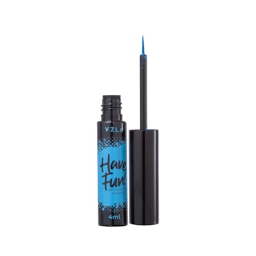 Delineador Líquido Vizzela Azul