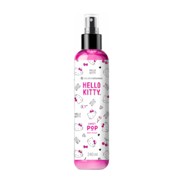 Deo Colônia Body Splash Hello Kitty Cia da Natureza Sweet Pop