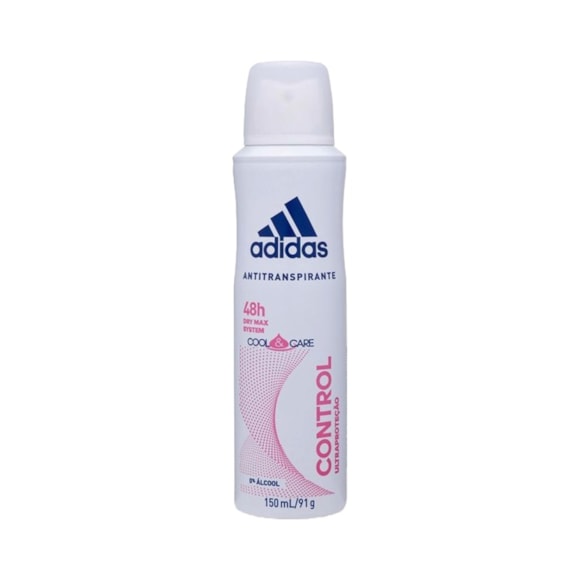 Desodorante Adidas Feminino Aerossol Antitranspirante Control 150ml