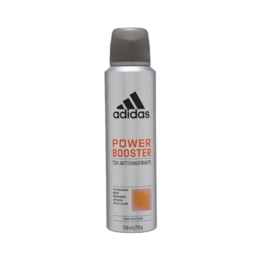 Desodorante Adidas Masculino Aerossol Antitranspirante Power Booster 150ml