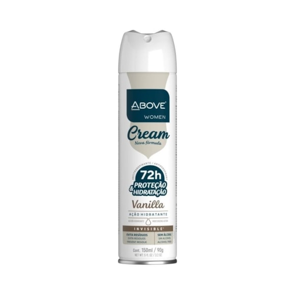 Desodorante Aero Above Cream Vanilla 150ml
