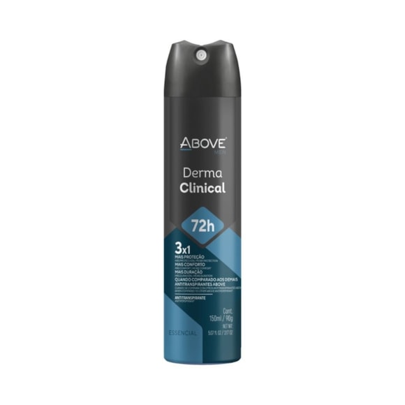 Desodorante Aero Above Dermaclin 72h Men 150ml