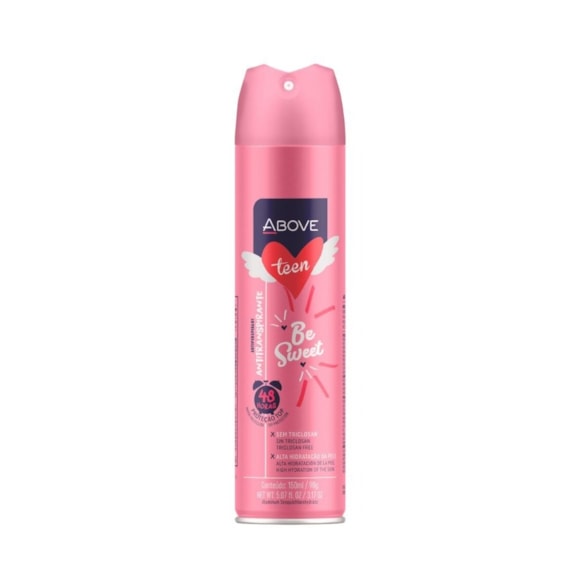 Desodorante Aero Above Teen Be Sweet 150ml