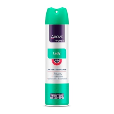 Desodorante Aero Above Women Lady 150ml