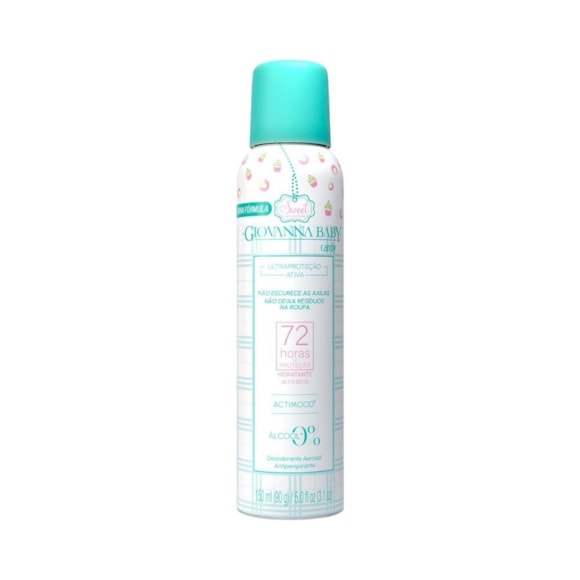 Desodorante Aero Giovanna Baby 72h 150ml