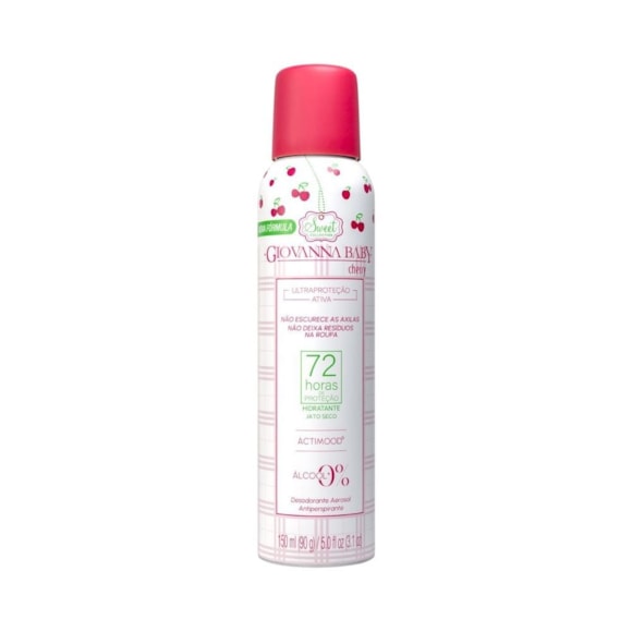 Desodorante Aero Giovanna Baby 72h 150ml