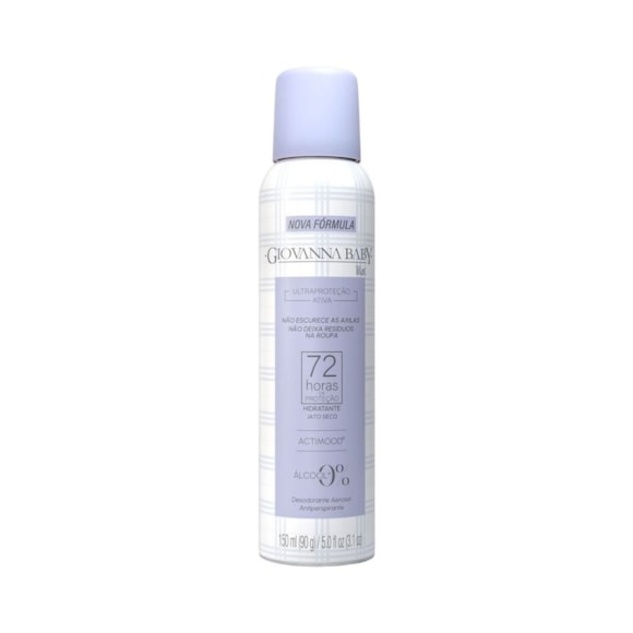 Desodorante Aero Giovanna Baby Lilac 72h 150ml