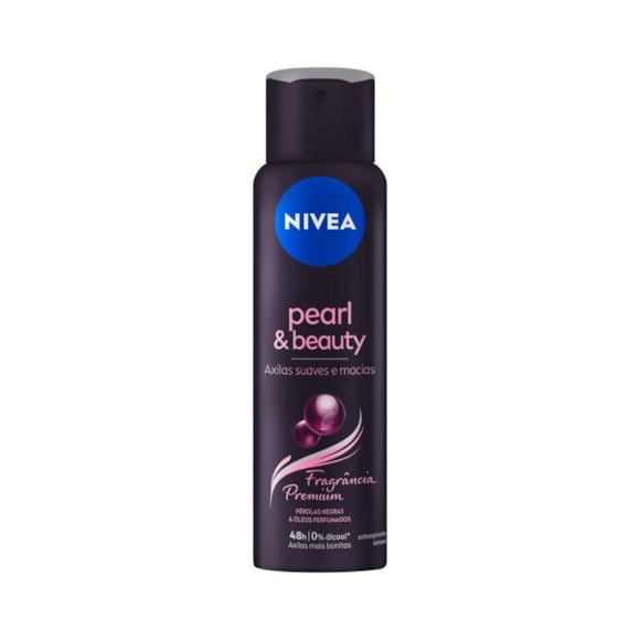 Desodorante Aero Nivea Black E Pearl 150ml