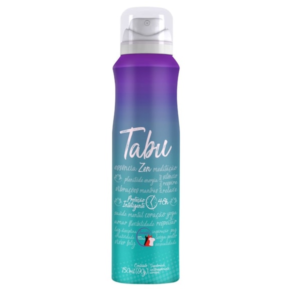 Desodorante Aero Tabu 150ml