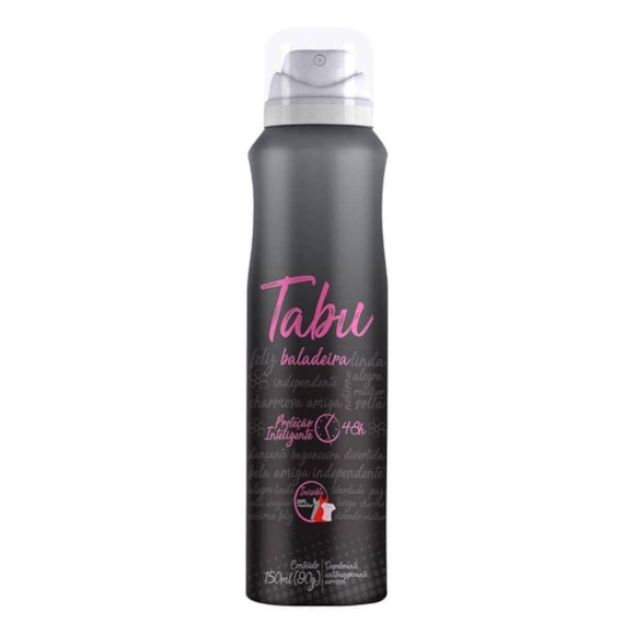 Desodorante Aero Tabu Baladeira 150ml
