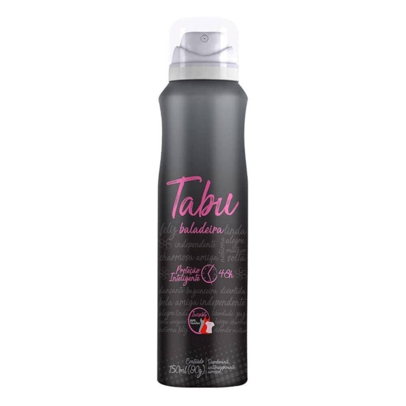 Desodorante Aero Tabu Baladeira 150ml