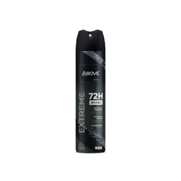Desodorante Aerosol Above Extreme Black 72h 150ml
