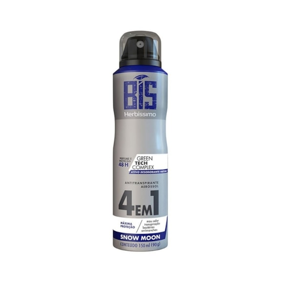 Desodorante Aerosol Herbíssimo Snow Moon 150ml
