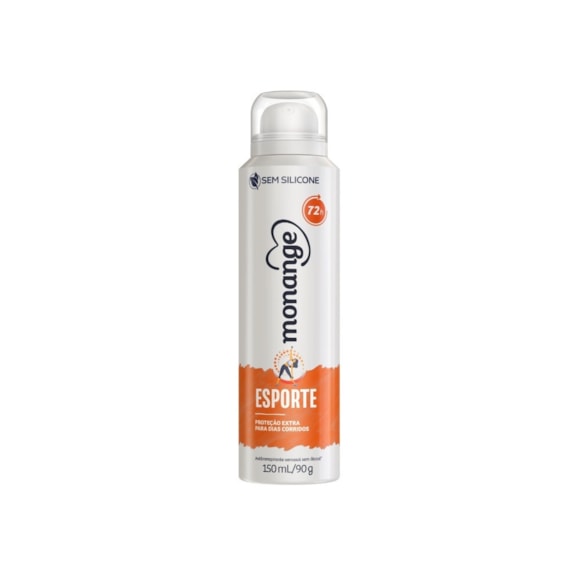 Desodorante Aerosol Monange Antitranspirante Esporte 94g