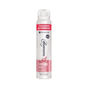 Desodorante Aerosol Monange Proteção Seca 200ml