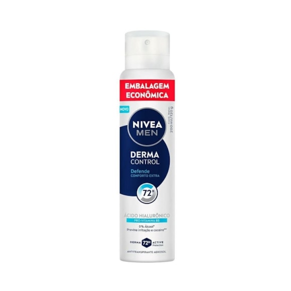Desodorante Aerosol Nivea Derma Control Defende Conforto 200ml