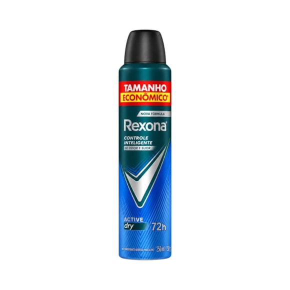 Desodorante Aerosol Rexona Men Active Dry 250ml
