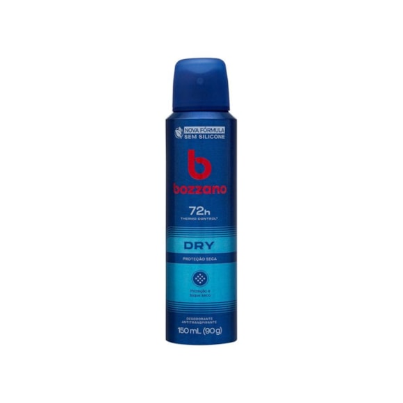 Desodorante Aerossol Antitranspirante Masculino Bozzano Dry 150ml