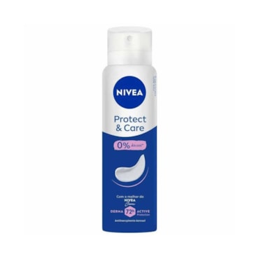 Desodorante Aerossol Nivea Feminino Protect e Care 150ml