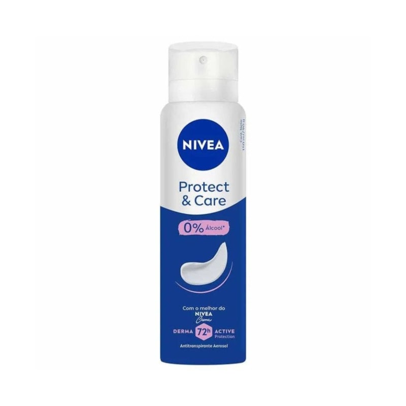Desodorante Aerossol Nivea Feminino Protect e Care 150ml