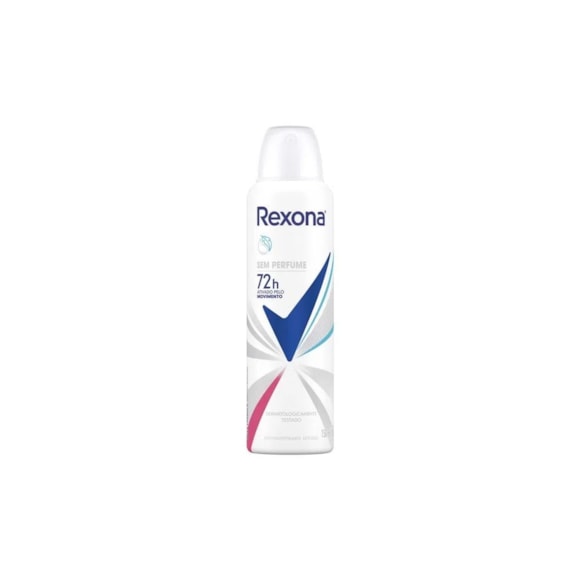 Desodorante Aerossol Rexona Feminino sem perfume 150ml