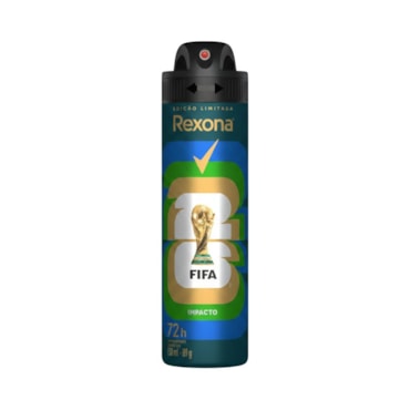 Desodorante Aerossol Rexona Masculino Impacto 150ml