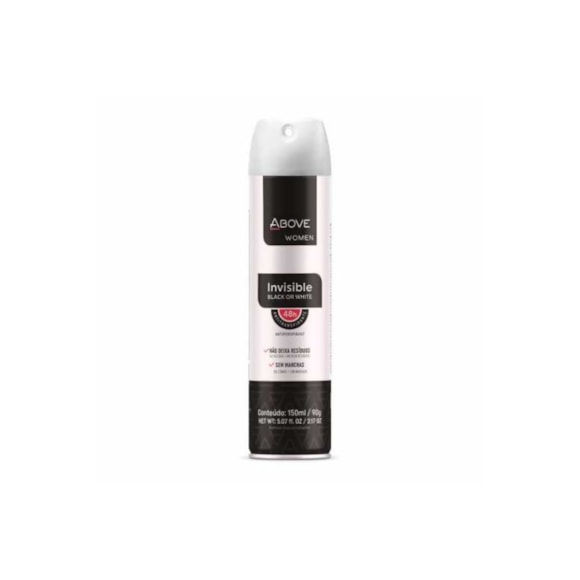 Desodorante Antitranspirante Aero Above Invisible Woman 150ml