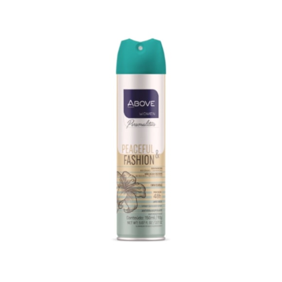 Desodorante Antitranspirante Aero Above Personalities Peaceful Fash 150ml