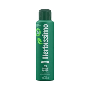 Desodorante Antitranspirante Aerosol Herbíssimo Zero Alumínio Forest 150ml