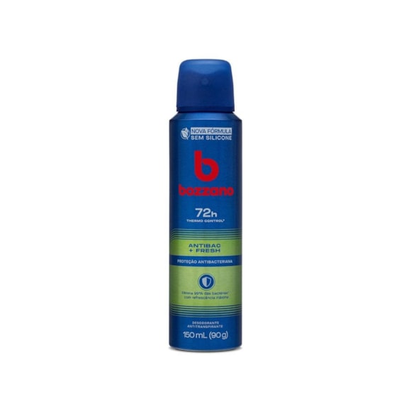 Desodorante Antitranspirante Aerossol Masculino Bozzano Fresh 150ml