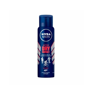 Desodorante Antitranspirante Aerossol Nivea For Men Dry Impact 150ml