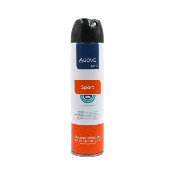Desodorante Antitranspitante Aero Above Men Sport 150ml