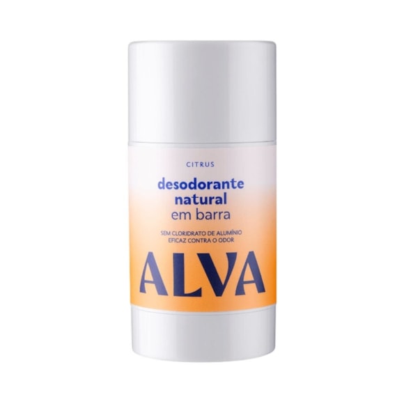 Desodorante Barra Alva Vegano Citrus 55g