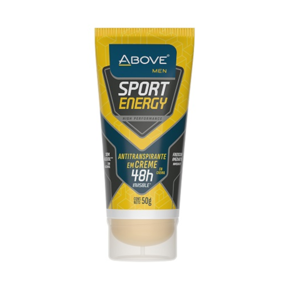 Desodorante Bisnaga Above Sport Energy Men 50g