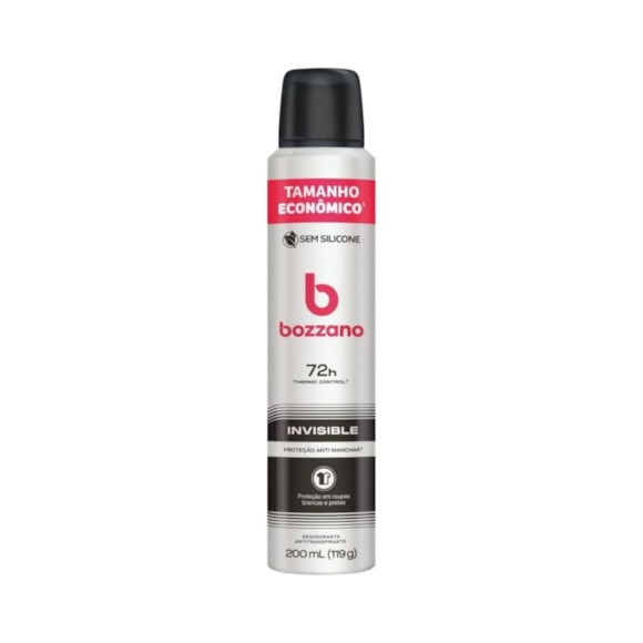Desodorante Bozzano Invisible 200ml