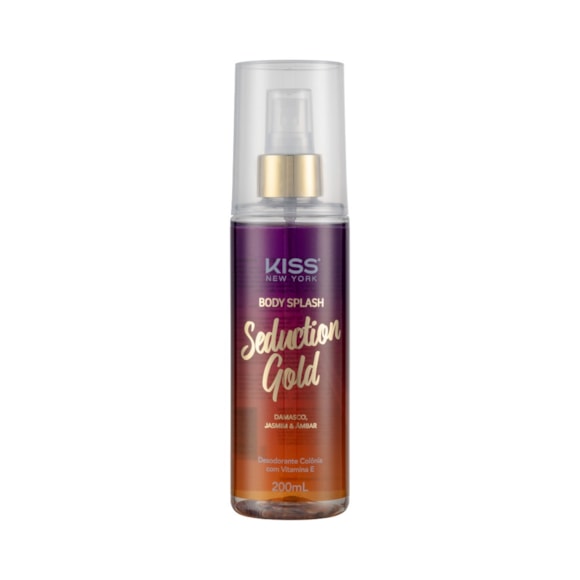 Desodorante Corporal Kiss New York Splash Seduction Gold