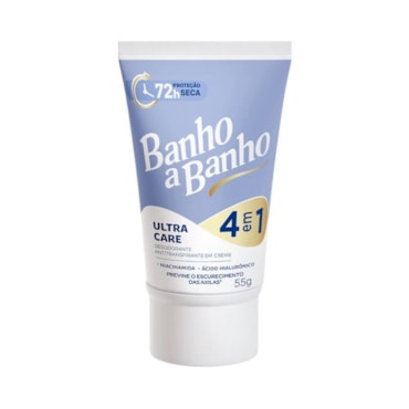 Desodorante Creme Banho A Banho Ultra Care 55g
