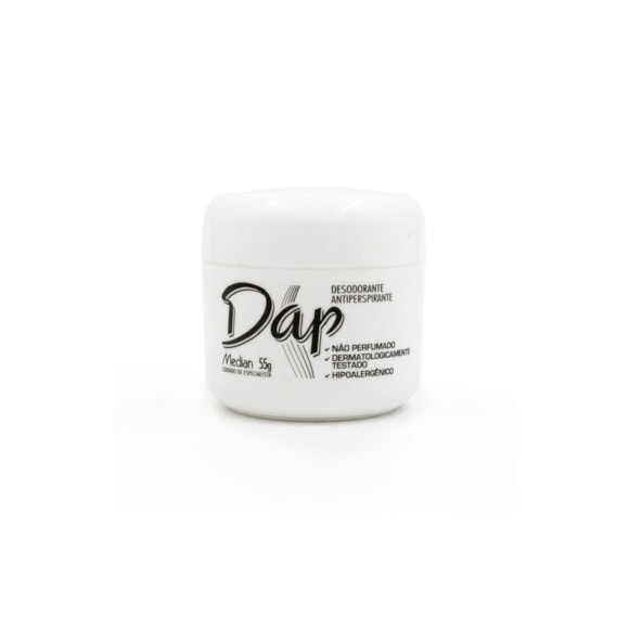Desodorante Creme Dap Sem perfume 55g 