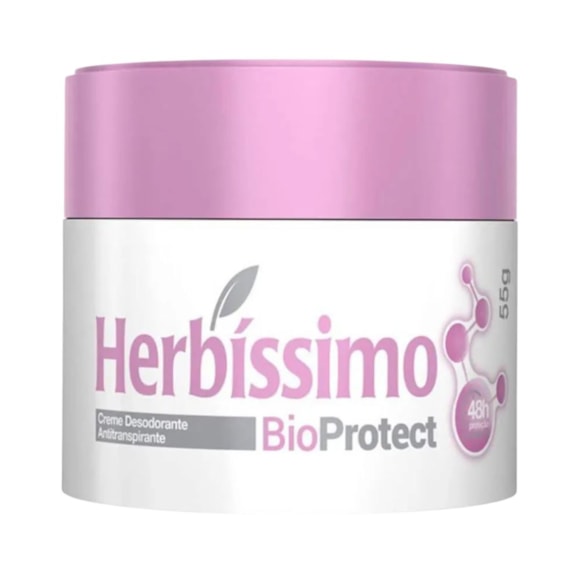 Desodorante Creme Herbissimo Bio Protect Hibisco 55g
