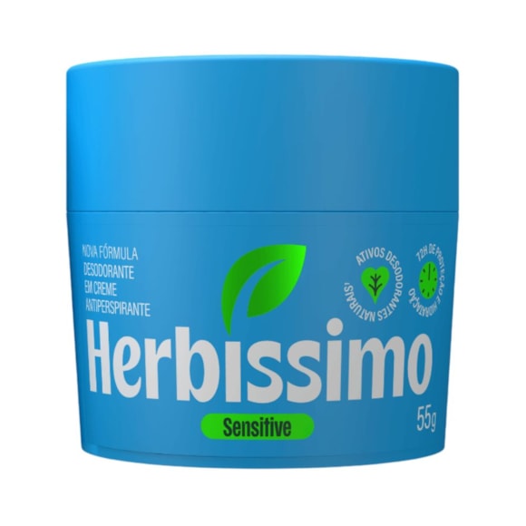 Desodorante Creme Herbissimo Sensitive 55g